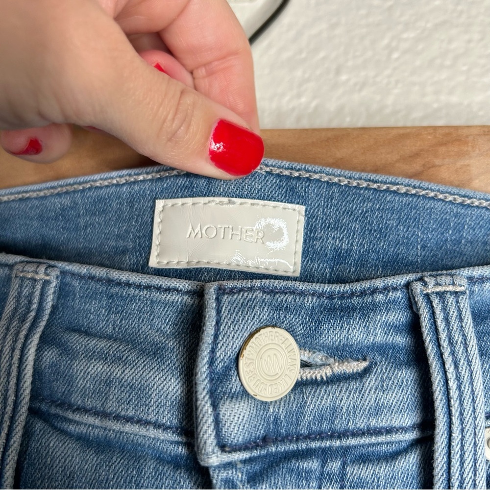 Mother The Tripper Ankle Fray jeans All Over The Map 25 - Picture 11 of 14
